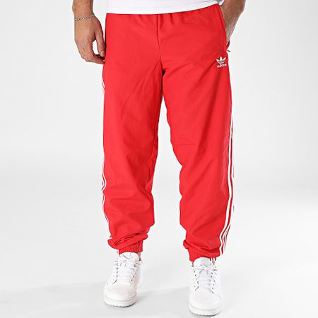 Adidas Originals - Pantaloni da jogging a fascia IT2498 Rosso