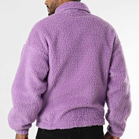Uniplay - Giacca in pile con zip viola