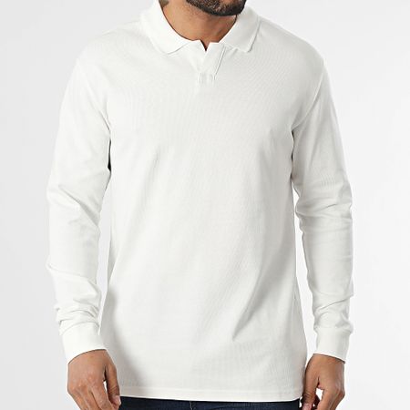 Classic Series - Polo a manica lunga bianca