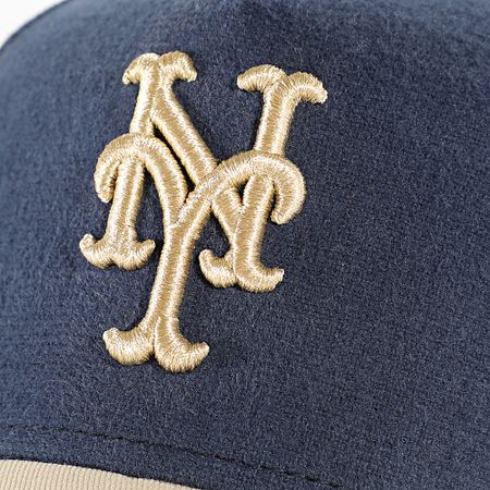 New Era - Cappello da baseball Moleskin Crown 9Forty NY 60586824 Navy Beige