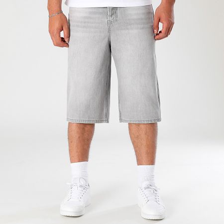 LBO - Jeans Baggy corti grandi 0338 Grigio