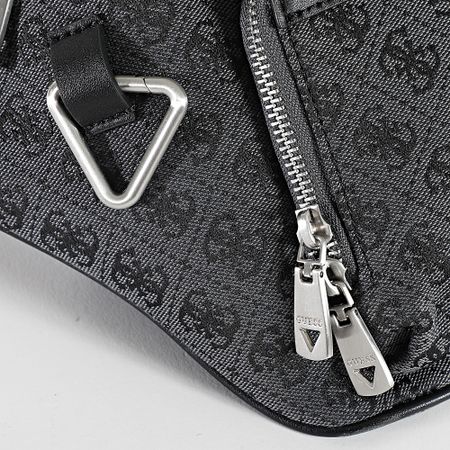 Guess - Borsa Banana HMMISTP5156 Grigio antracite Nero