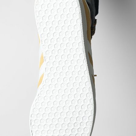 Adidas Originals - Gazelle JH5382 Oat Footwear White Gold Metallic Sneakers