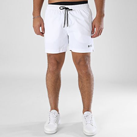 BOSS - Pantaloncini da bagno Amur 50515294 Bianco