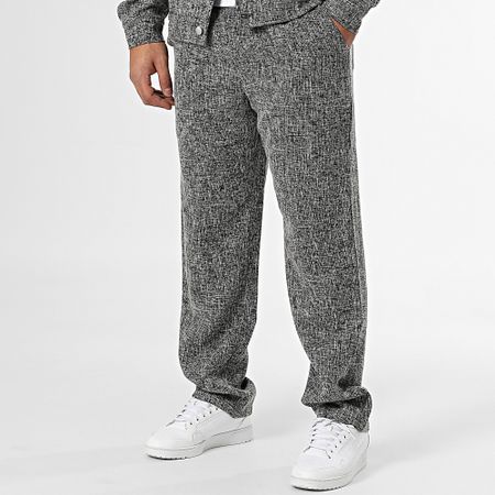 Frilivin - Set giacca e pantaloni bianchi e neri