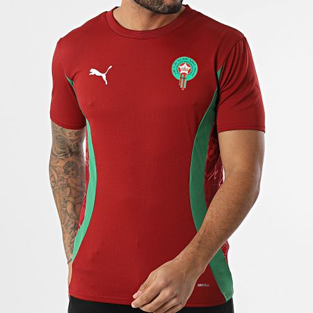 Puma - Maglia calcio Marocco Maglia FRMF Prematch 777726 Bordeaux