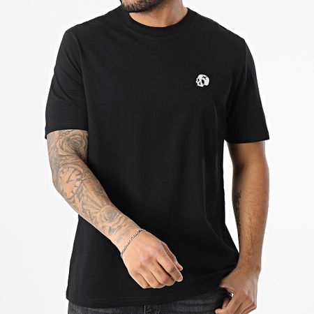 Luxury Lovers - Tee Shirt Oversize Grande Ricamo Teschio Nero