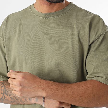 Black Industry - Maglietta oversize verde kaki