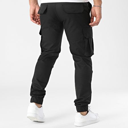 John H - Pantaloni cargo neri