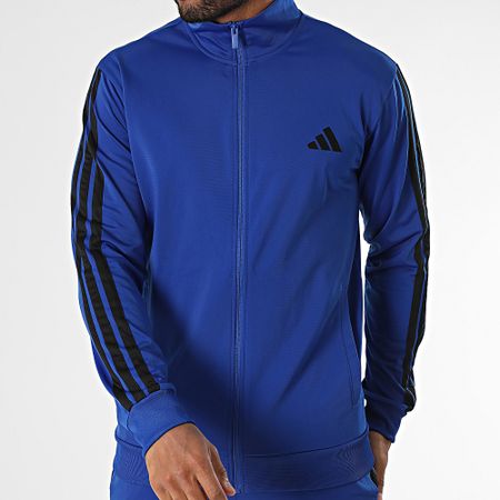 Adidas Sportswear - Tuta da ginnastica a 3 strisce JI8857 Blu royal