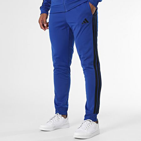 Adidas Sportswear - Tuta da ginnastica a 3 strisce JI8857 Blu royal