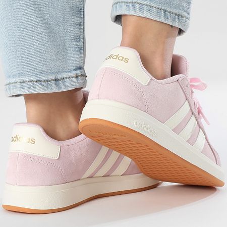 Adidas Sportswear - Donna Grand Court 00s K JP5895 Clear Pink Off White Gum Sneakers