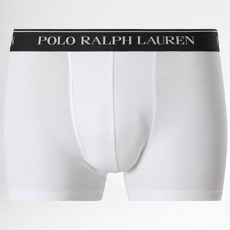 Polo Ralph Lauren - Set di 3 boxer nero bianco lilla