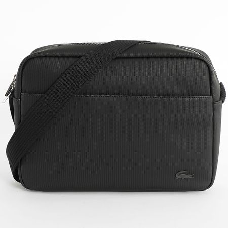 Lacoste - Borsa classica da uomo nera