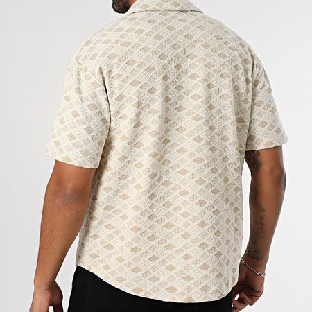 Project X Paris - Camicia a maniche corte 2510164 Beige