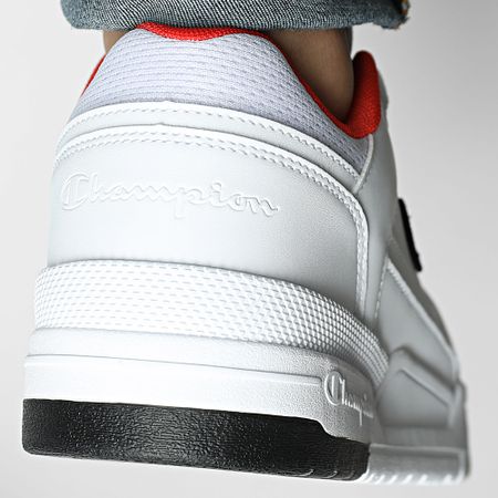 Champion - Cestini Heritage Low S22030 Bianco Rosso Nero