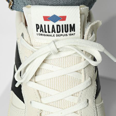 Palladium - Cestini Pallacup Flame 74485 Crema Bianco Nero