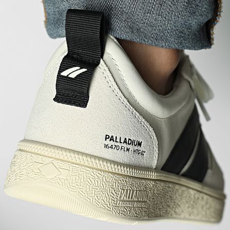 Palladium - Cestini Pallacup Flame 74485 Crema Bianco Nero