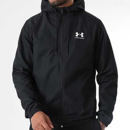 Under Armour - Giacca a vento Rival 1390149 Nero