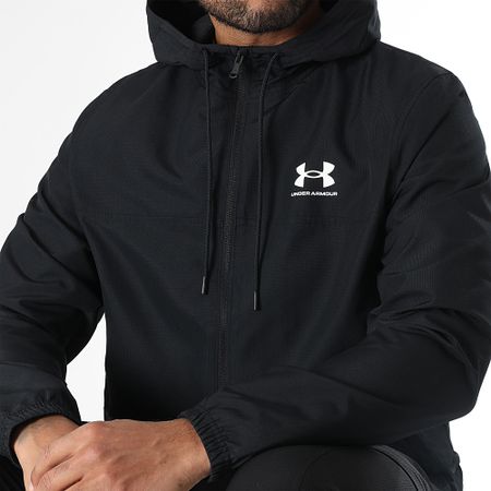 Under Armour - Giacca a vento Rival 1390149 Nero