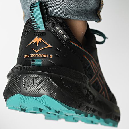 Asics - Scarpe da ginnastica Gel Sonoma 8 GTX 1011B977 Nero Rainy Lake