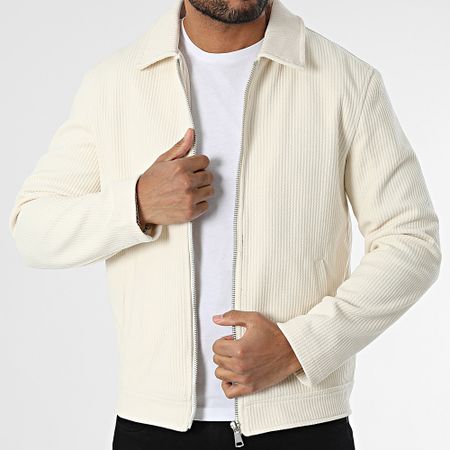 Frilivin - Giacca con zip beige