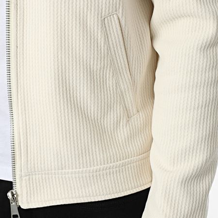 Frilivin - Giacca con zip beige
