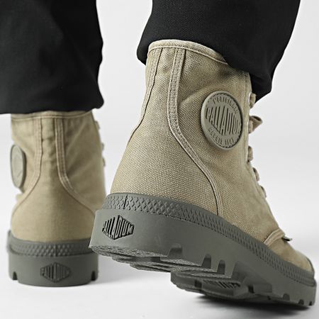 Palladium - Stivali Pampa Alti 02352 Verde Scuro