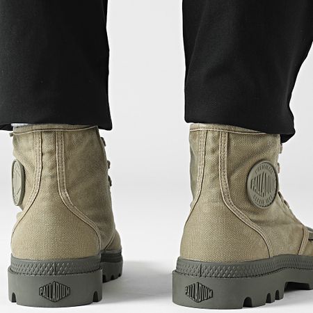 Palladium - Stivali Pampa Alti 02352 Verde Scuro