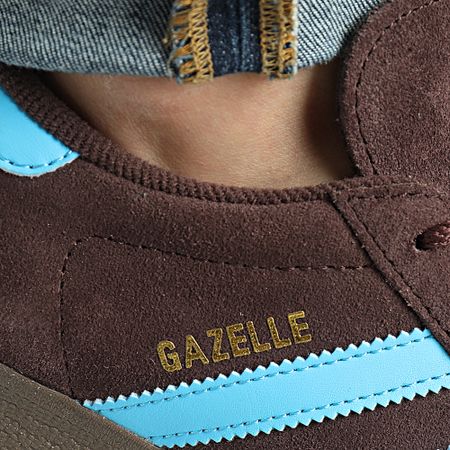 Adidas Originals - Gazelle JH5392 Shadow Brown Sky Rus Footwear White Sneakers