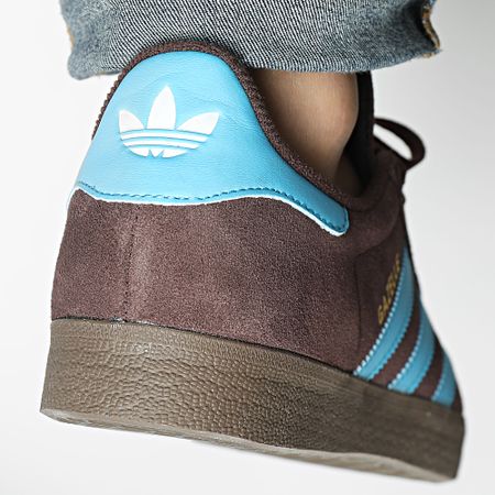 Adidas Originals - Gazelle JH5392 Shadow Brown Sky Rus Footwear White Sneakers