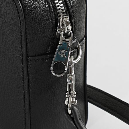 Calvin Klein - Borsa da donna con fotocamera Monogram Minimal 20 3162 Nero