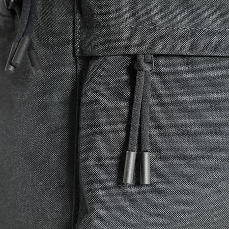 Lacoste - Zaino con logo coccodrillo ricamato nero