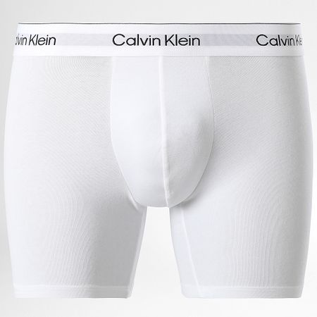 Calvin Klein - Set di 5 boxer 4395 Bianco Grigio Heather Nero