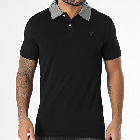 Guess - Polo manica corta M5GP66-J1314 nero grigio