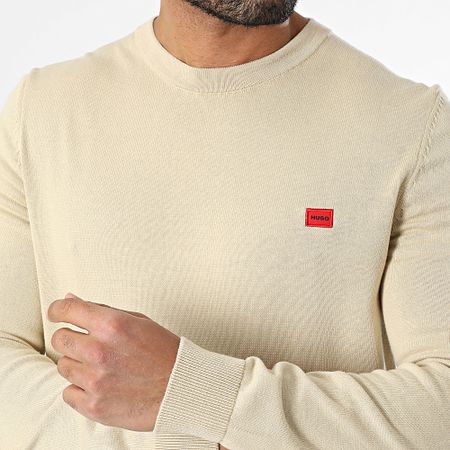 HUGO - Maglia San Cassius 50475083 Beige