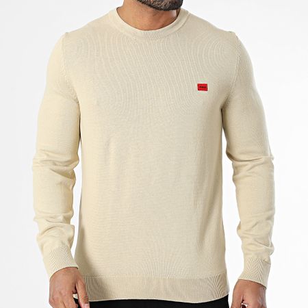 HUGO - Maglia San Cassius 50475083 Beige