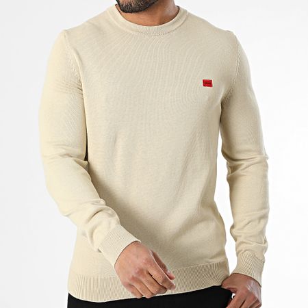 HUGO - Maglia San Cassius 50475083 Beige