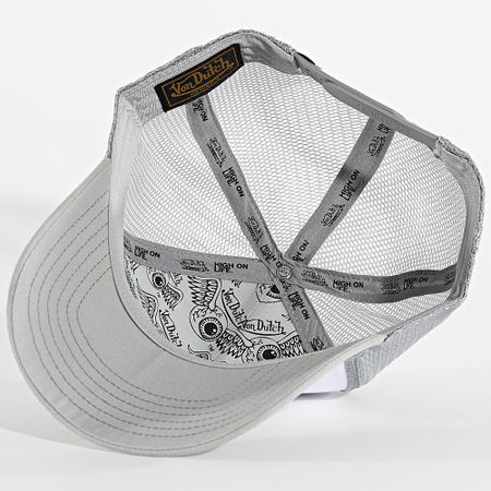 Von Dutch - Cappello Trucker Rockford 7030837 Bianco Grigio