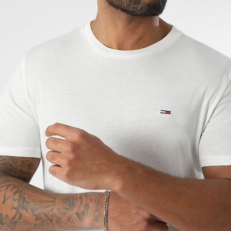 Tommy Jeans - Set di 3 camicie slim 1579 bianco nero