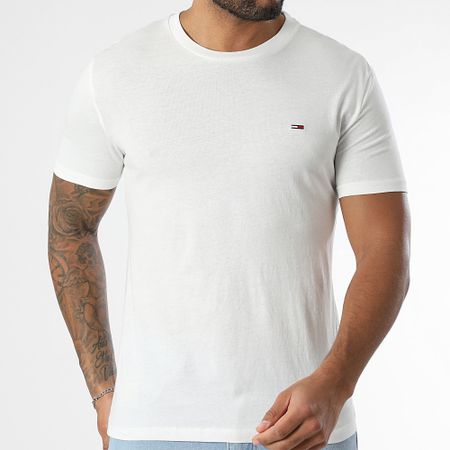 Tommy Jeans - Set di 3 camicie slim 1579 bianco nero