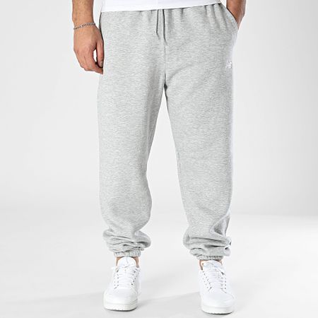New Balance - Pantaloni da jogging in pile MP41503 Grigio erica