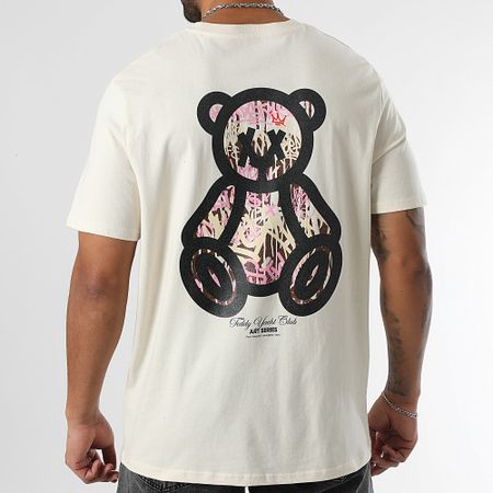 Teddy Yacht Club - Maglietta Oversize Serie Art Travis Beige