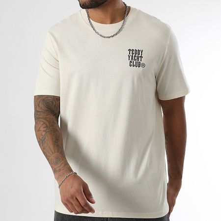 Teddy Yacht Club - Maglietta Oversize Serie Art Travis Beige