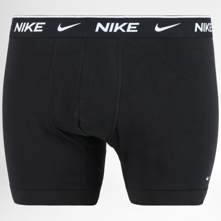 Nike - Confezione da 3 boxer in cotone elasticizzato KE1007 nero blu navy royal