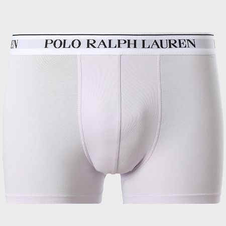 Polo Ralph Lauren - Set di 3 boxer blu chiaro viola nero
