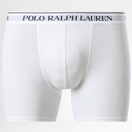 Polo Ralph Lauren - Set di 3 boxer bianchi, azzurri e marini