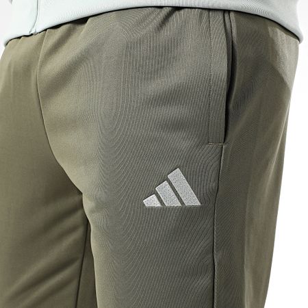 Adidas Sportswear - Tuta 3 strisce JI8874 Verde chiaro Verde kaki