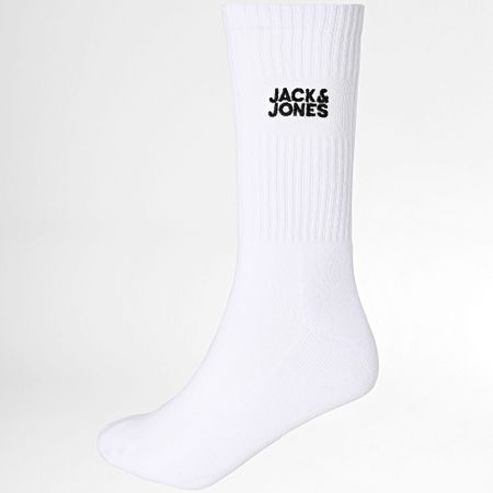 Jack And Jones - 3 paia di calzini da tennis Prime Bianco