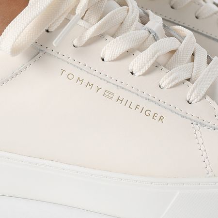 Tommy Hilfiger - Sneaker donna Essential Court 8320 Ancient White